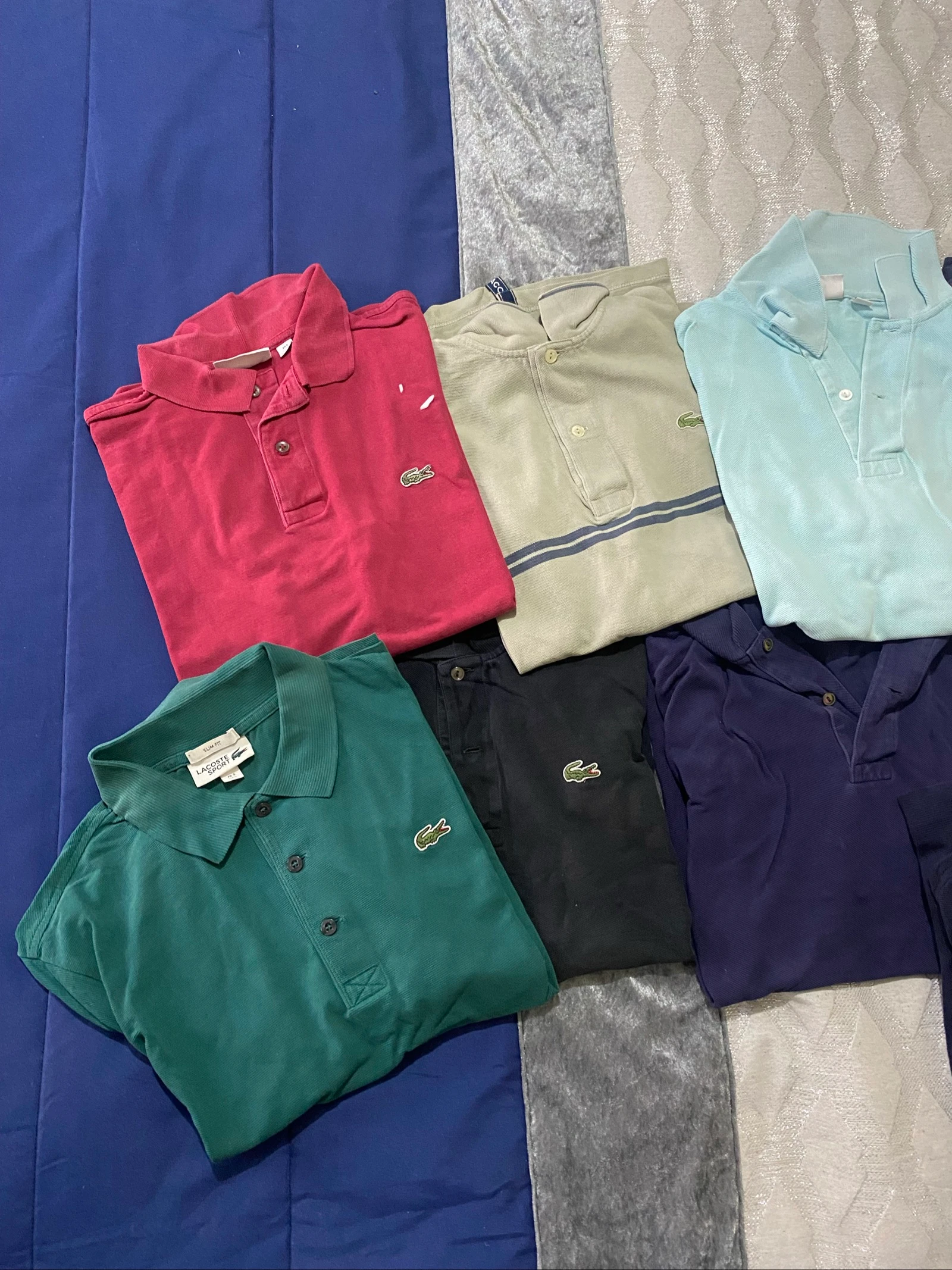Lote Polos Lacoste Homem